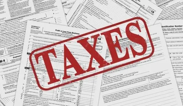 Tax documentation paperwork representing stamp duty and registration charges applicable to a plot purchase